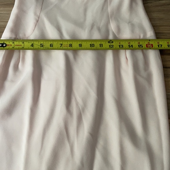 Vintage Morton Myles puff sleeve blush pink dress - Picture 11 of 13